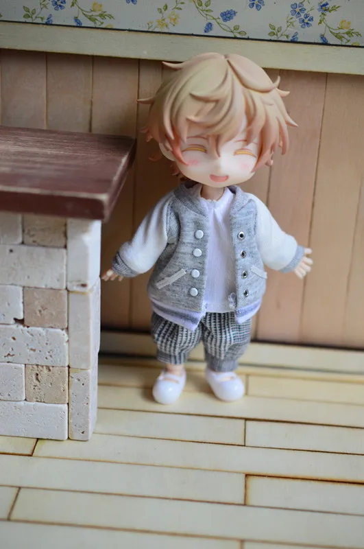 Пальто для куклы 1/12 аксессуары шарнирных кукол Azone Obitsu11 OB11 azone ob11 бейсбольная