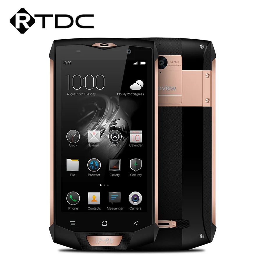 Водонепроницаемый смартфон Blackview BV8000 Pro IP68 восьмиядерный MT6757 6 Гб ОЗУ 64 ПЗУ 5 0
