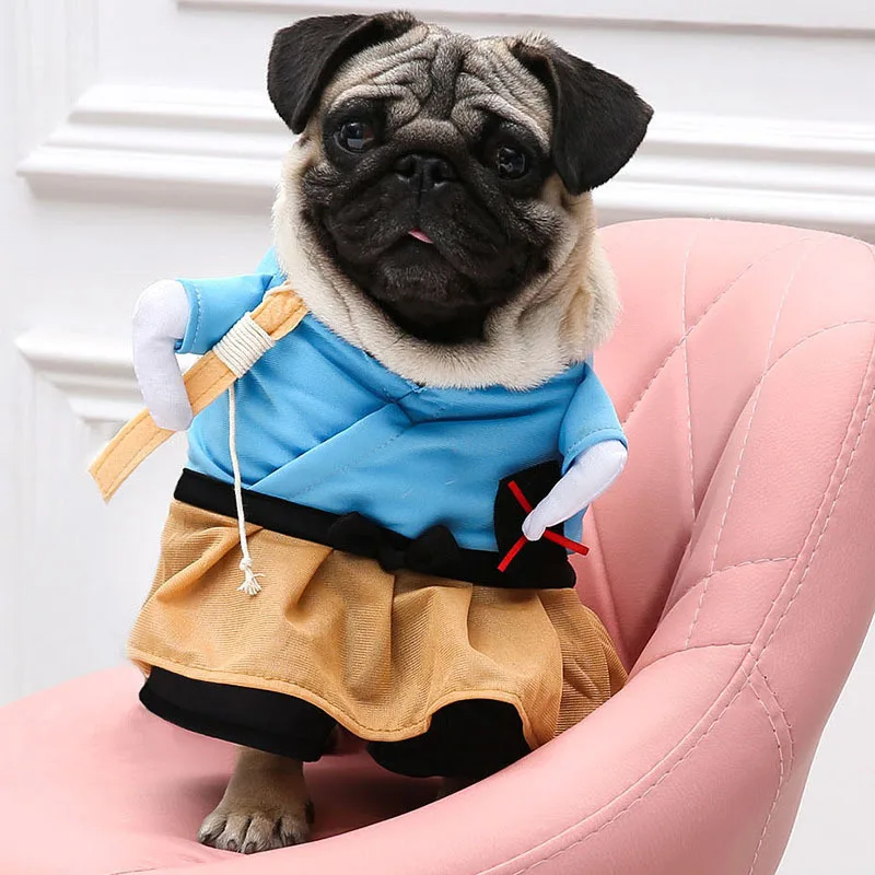 KIMHOME PET одежда для собак для маленьких собак интересный одежда-для-собак Ролевая игра Осень и зима чихуахуа пальто Французский бульдог одежда для животных Подходит для собак и кошек среднего размера 7 видов стилей