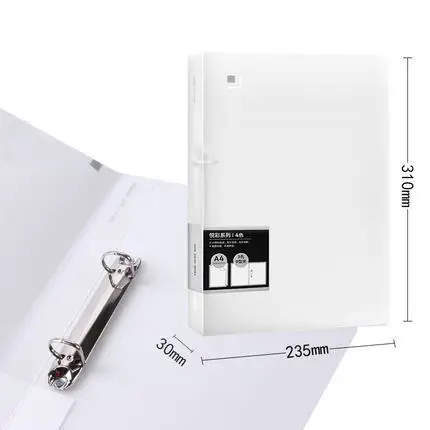 Креативная Папка-органайзер для документов, 2 или 3 кольца, А4 - Цвет: 2 Ring Binder Folder