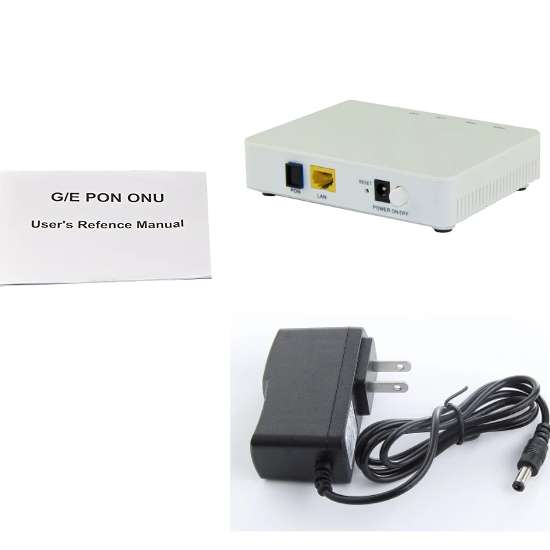 Новый оригинальный ZHWCOMM 001 EPON 1GE ONU ONT с одним портом Lan применяется к режимам FTTH