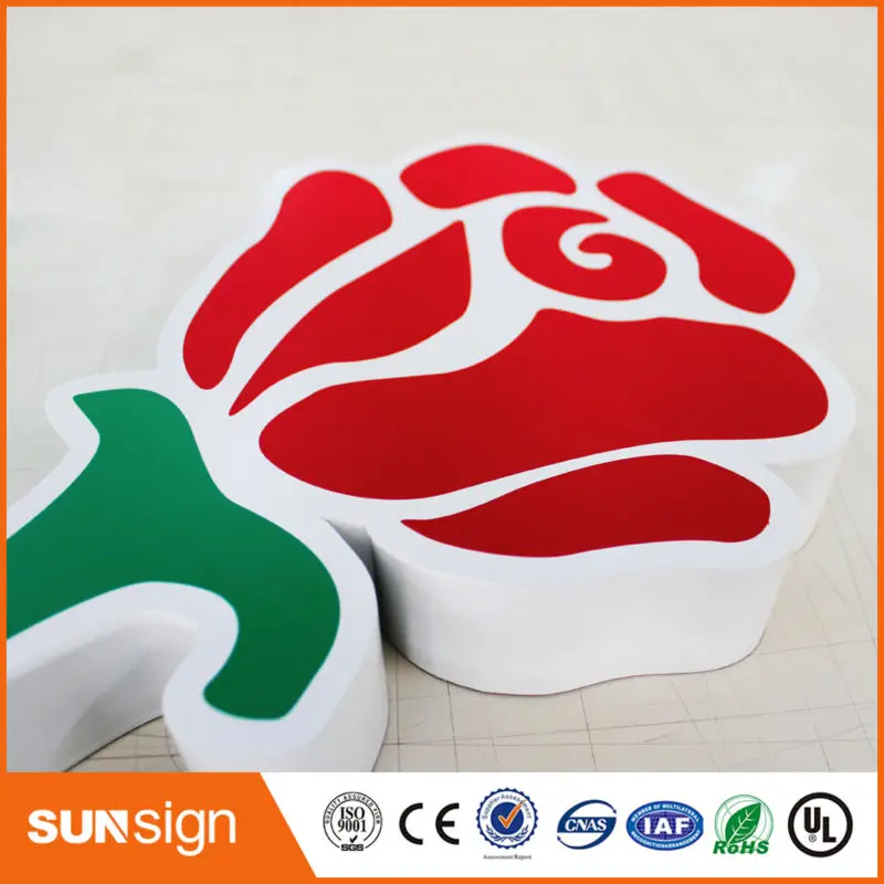 Горячая Распродажа витрины рекламные акриловые светодиодные знаки|channel letters