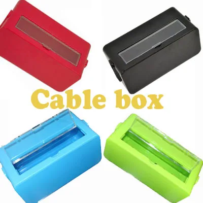 Коробка для хранения кабеля Cablebox с прозрачной крышкой коробка проводов питания