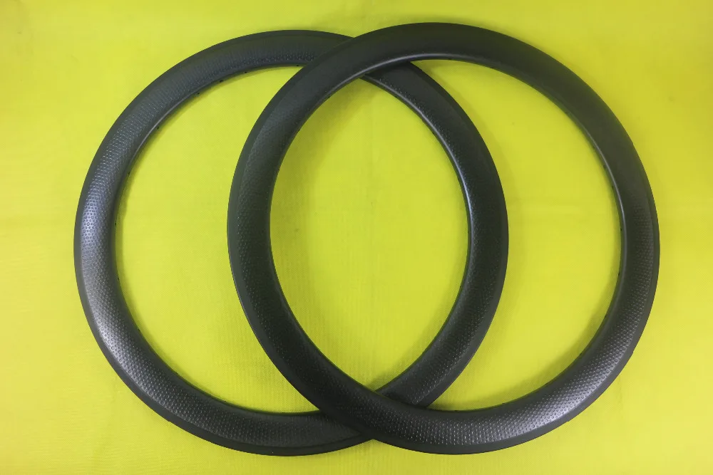 Диммированные обода 700c из углеродного волокна клинчер шириной 58 мм 20H 24H 28H