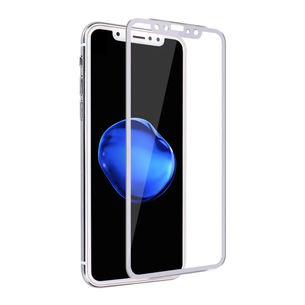 Защитное стекло 6D закаленное Стекло для iphone 6 Стекло для iphone X 6s 7 8 плюс Стекло Экран протектор полная изогнутый Титан границы 9 H для iphone 7