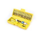 20 шт Тайм дрель Multi отвёртки наборы для ухода за кожей обновленная версия 16 различных голова с потайной биты торцевой ключ, дюймовый стандарт