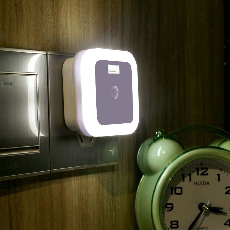 Квадратный автоматический светодиодный светильник индукции Сенсор Управление