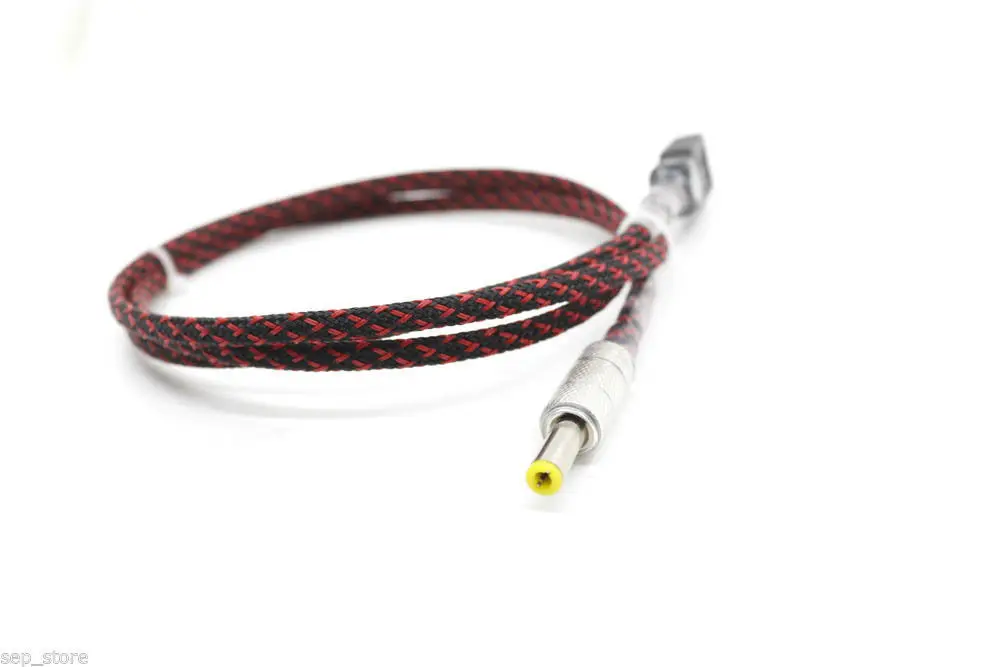 Кабель с разъемом USB A 1 2*5 5 Hi-Fi кабель постоянного тока серебристые провода из