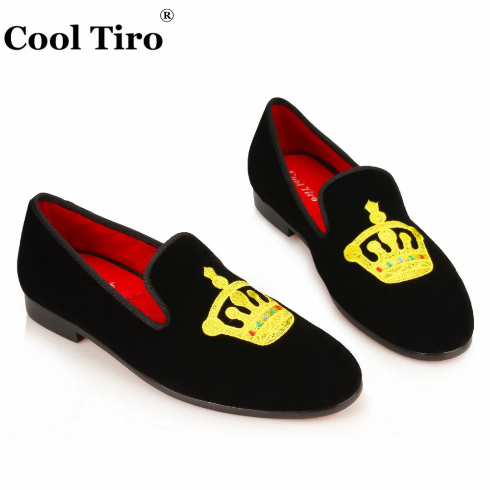 Новинка красивые 4 вида стилей Тапочки с вышивкой Мужская Свадебная и