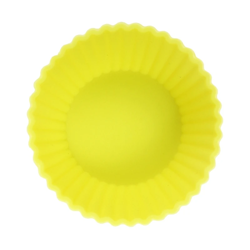 12 шт. Мини силиконовая чашка форма для торта Форма кексов выпечки Кухонные