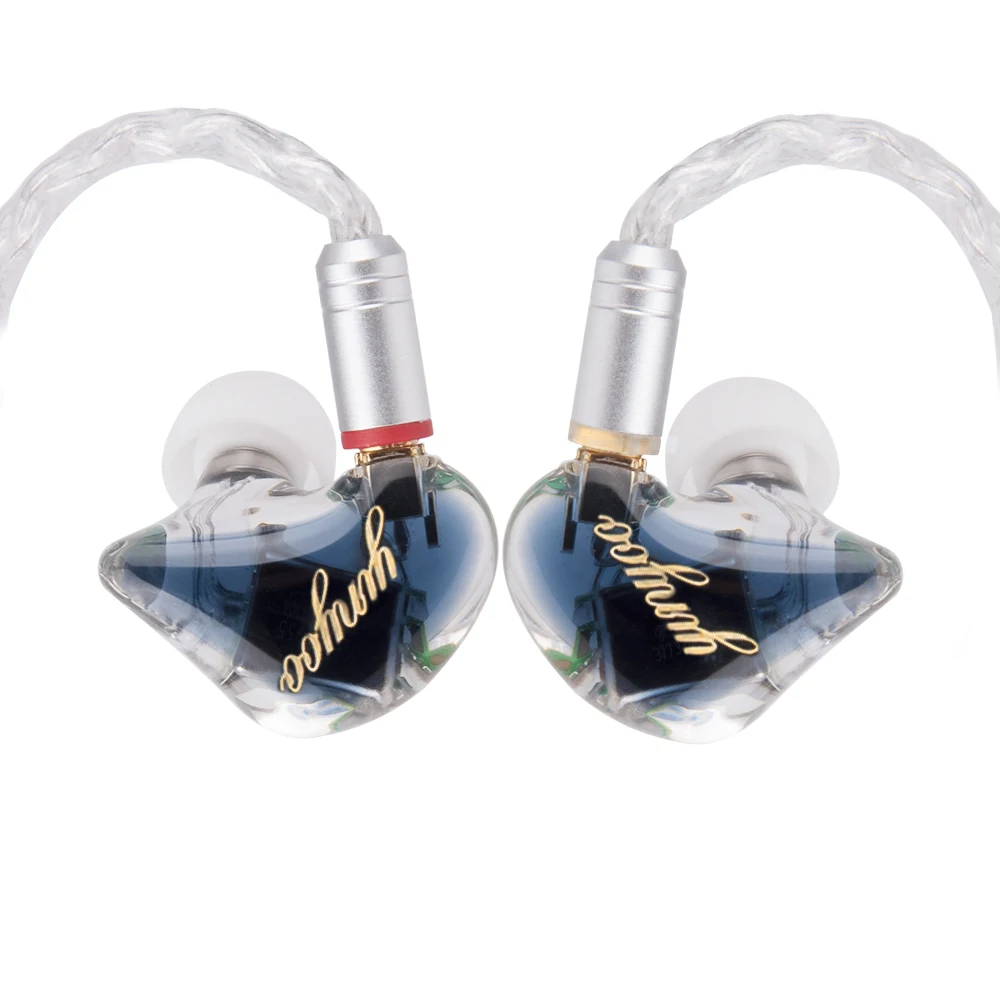 Yinyoo H3 and H5 3BA/5BA Custom In-ear Earphones Balanced Armature HiFi Bass Earbuds DJ Earbud Detachable MMCX Cable | Электроника