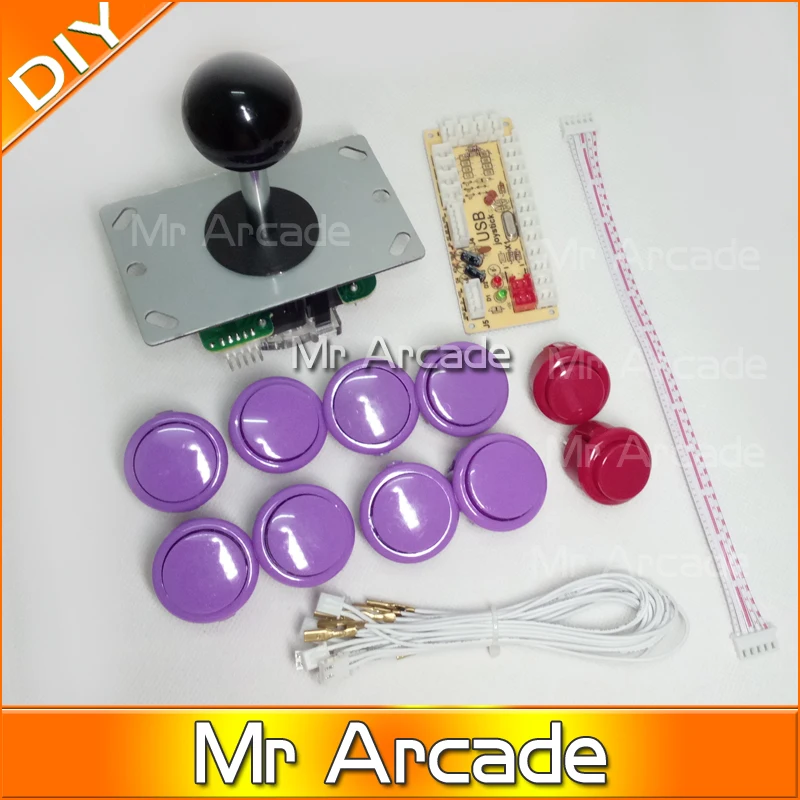 Набор для аркадных игр лидер продаж набор USB энкодер ПК джойстик Sanwa сборки | Спорт