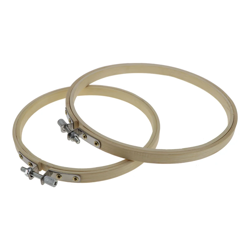 1 шт. вышитые венок из бамбукового волокна перекресная строчка Инструмент