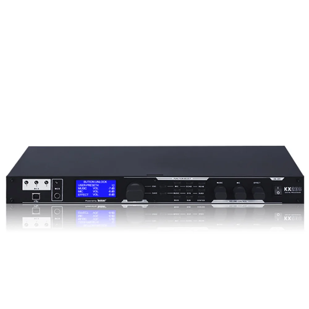 Профессиональный цифровой микрофон KX200 готовые эффектов сценический KTV
