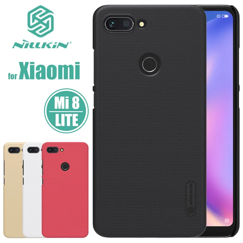 Чехол для Xiaomi Mi8 Lite Nillkin суперматовый защитный чехол 8 Ультратонкий Жесткий Mi Nilkin