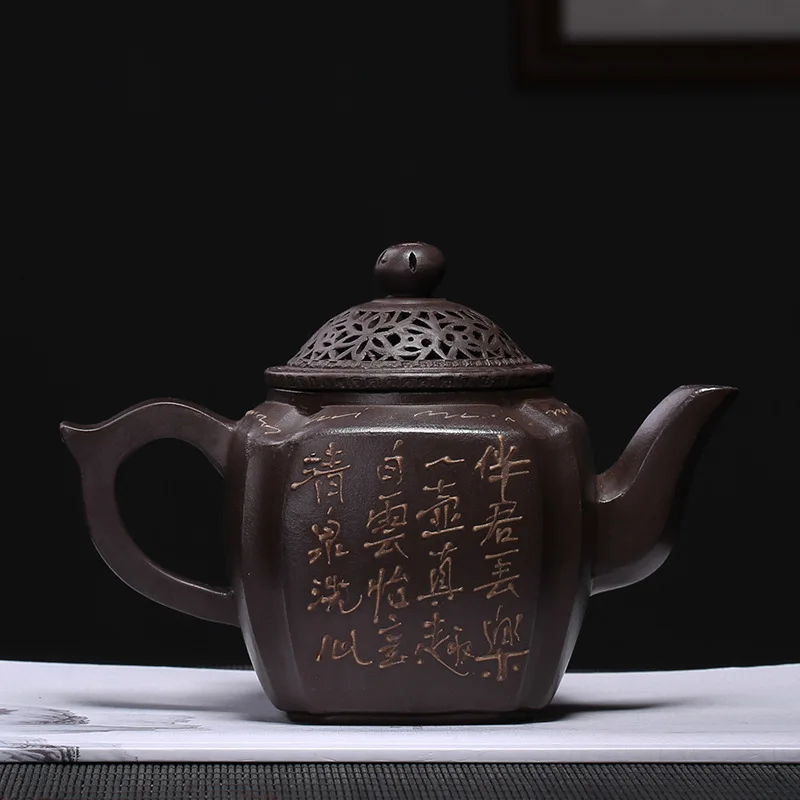 Yixing Reflux Purple Mud Pure Handmade Teaware Gift Box of Sifang Qingquan Republic | Дом и сад