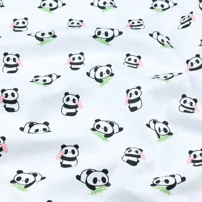 50*160 см панда Микки печатных хлопок ткань для детские постельные принадлежности для кроватки простыня швейная ткань для подушки одеяло девушки платье ткань D30 - Цвет: CC516