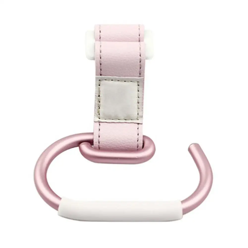 GF0176004 Крючки для детской коляски детская коляска подвеска для коляски карабин хозяйственная Сумка зажим вращающийся крючок с ремешком и крючком - Цвет: GF0176004