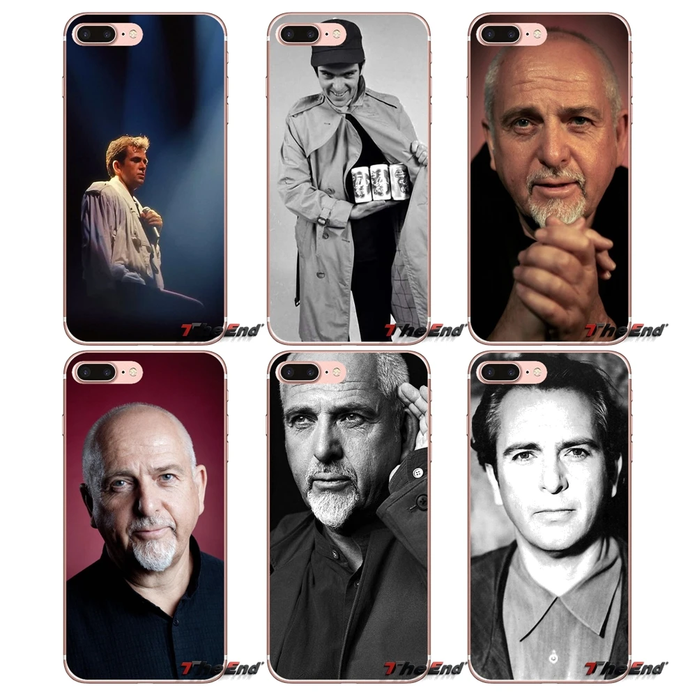 Уникальный Музыкальный Чехол Питер Габриэль для iPhone X 4 4S 5 5S 5C SE 6 6S 7 8 Plus Samsung Galaxy J1 J3