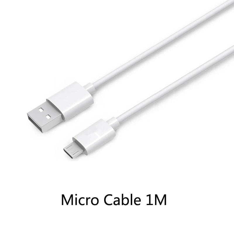1 м микро USB зарядный кабель Быстрая зарядка USB зарядное устройство для huawei Honor 9 8 Lite 9i 8C 8X max 7A 7C Pro 7S P Smart Y3 Y5 - Тип штекера: 1M Cable White