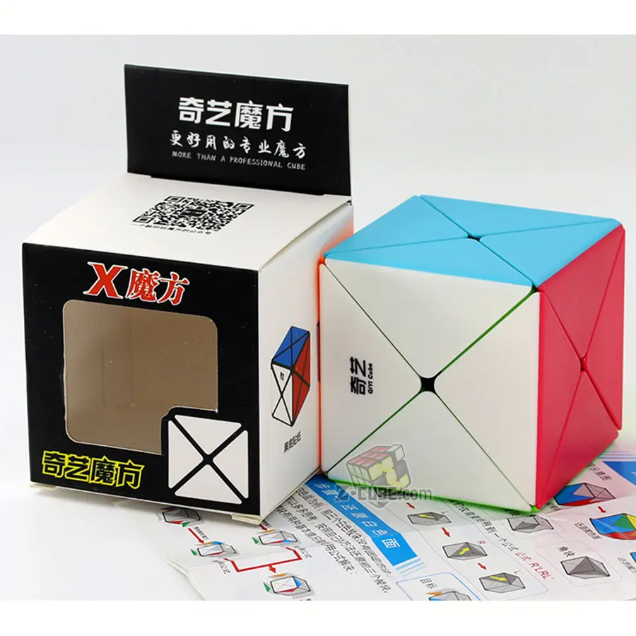 Волшебный кубик головоломка QiYi 3x3x3 X динозавр куб особой формы Профессиональный
