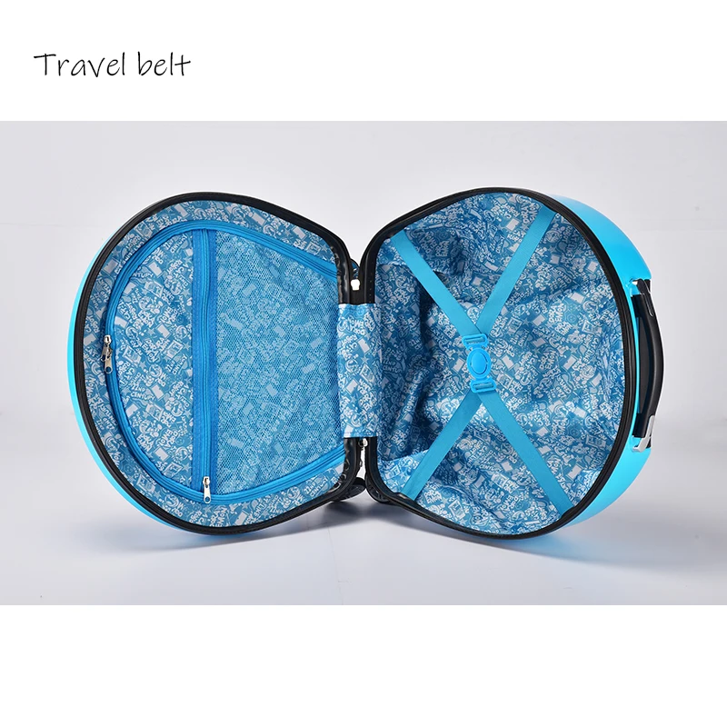 

Travel Belt Cartoon robot cat high quality Rolling Luggage 19 inch Children Cabin travel Bag Kids Suitcase Wheels