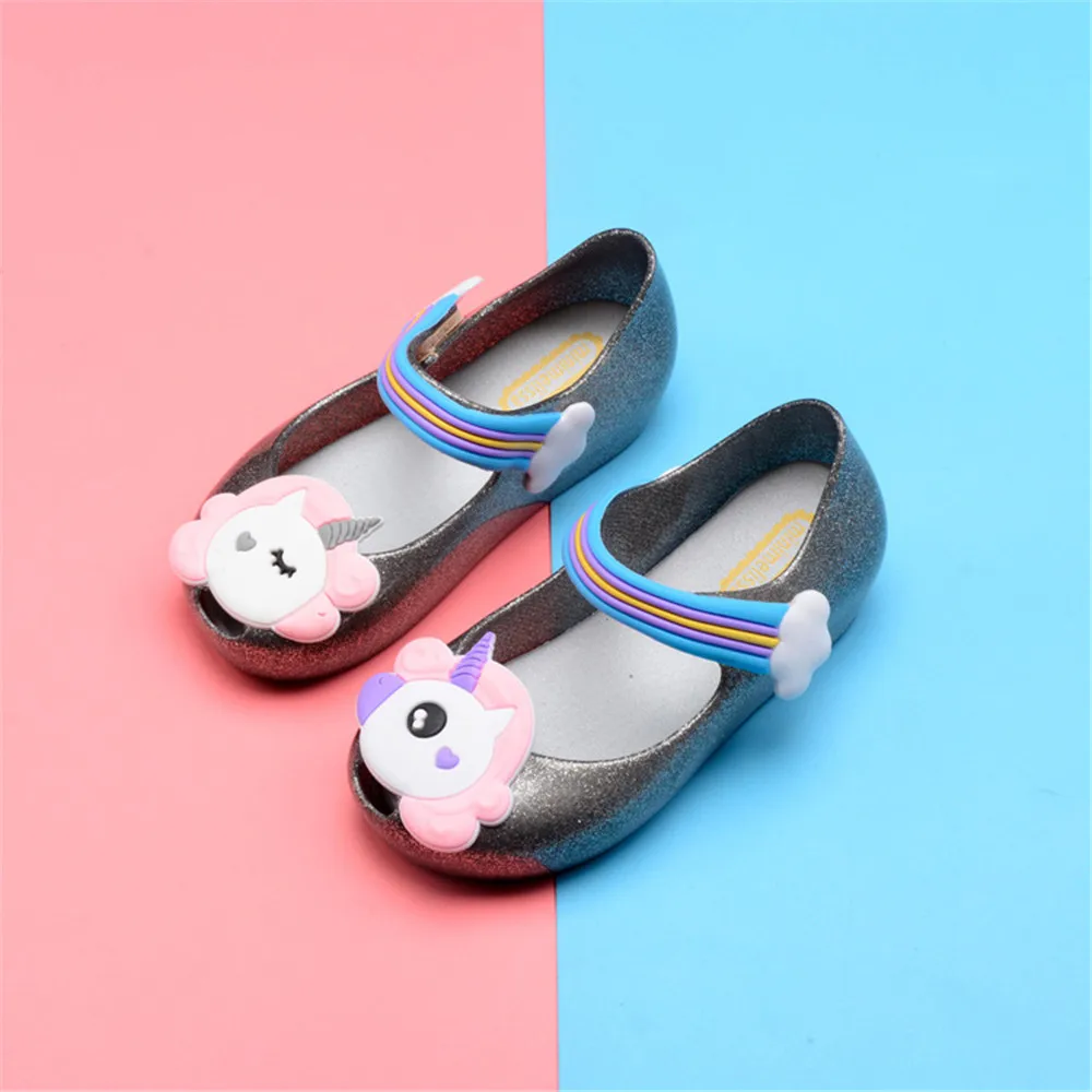 Новое поступление Летние сандалии в стиле принцессы мини Мелисса для девочек