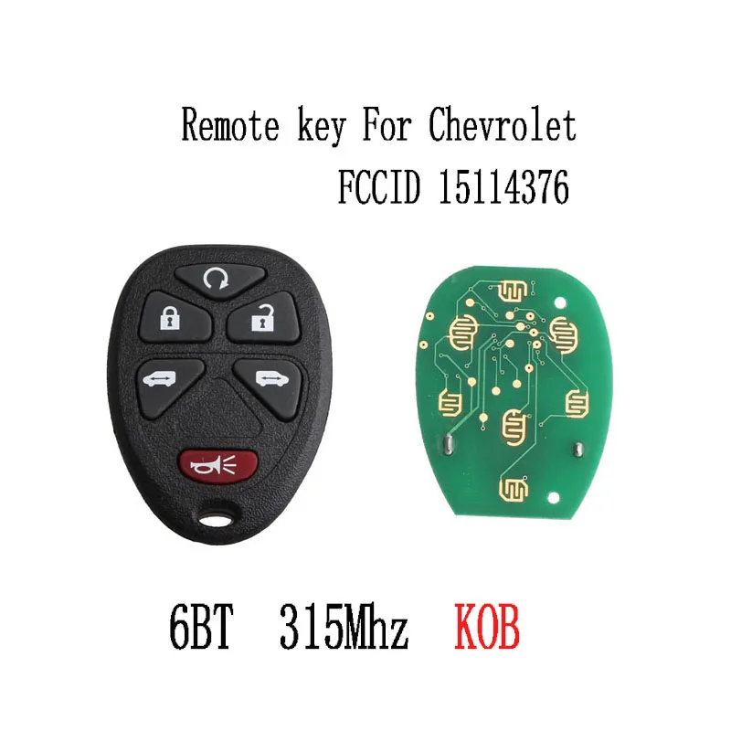 2 шт. * 6 кнопок без ключа для входа дистанционный ключ DIY Chevrolet Uplander - 2005 2006 2007 2008 2009