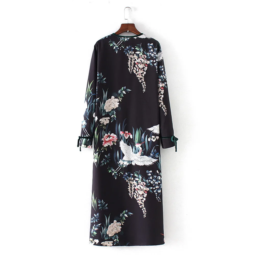 

Women Blouses And Tops Boknot Chiffon Shawl Print Kimono Cardigan Top Cover Up Blouse Beachwear Kimono Batwing Sleeve