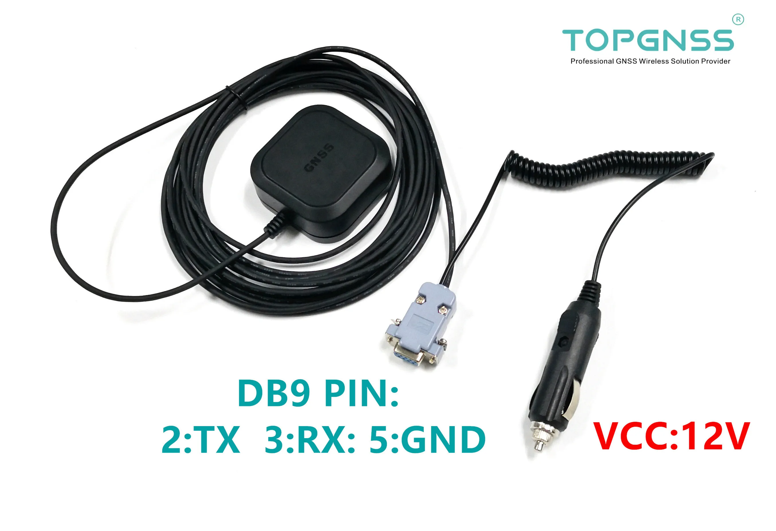 TOP608L TOPGNSS 12 в-24 источник питания для автомобиля промышленный RS232 GNSS GPS ГЛОНАСС