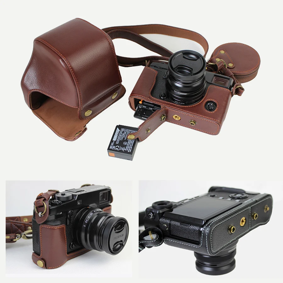 Чехол из натуральной кожи для камеры Fujifilm Fuji X Pro2 Xpro II III XPRO2 Pro3 портативный чехол с