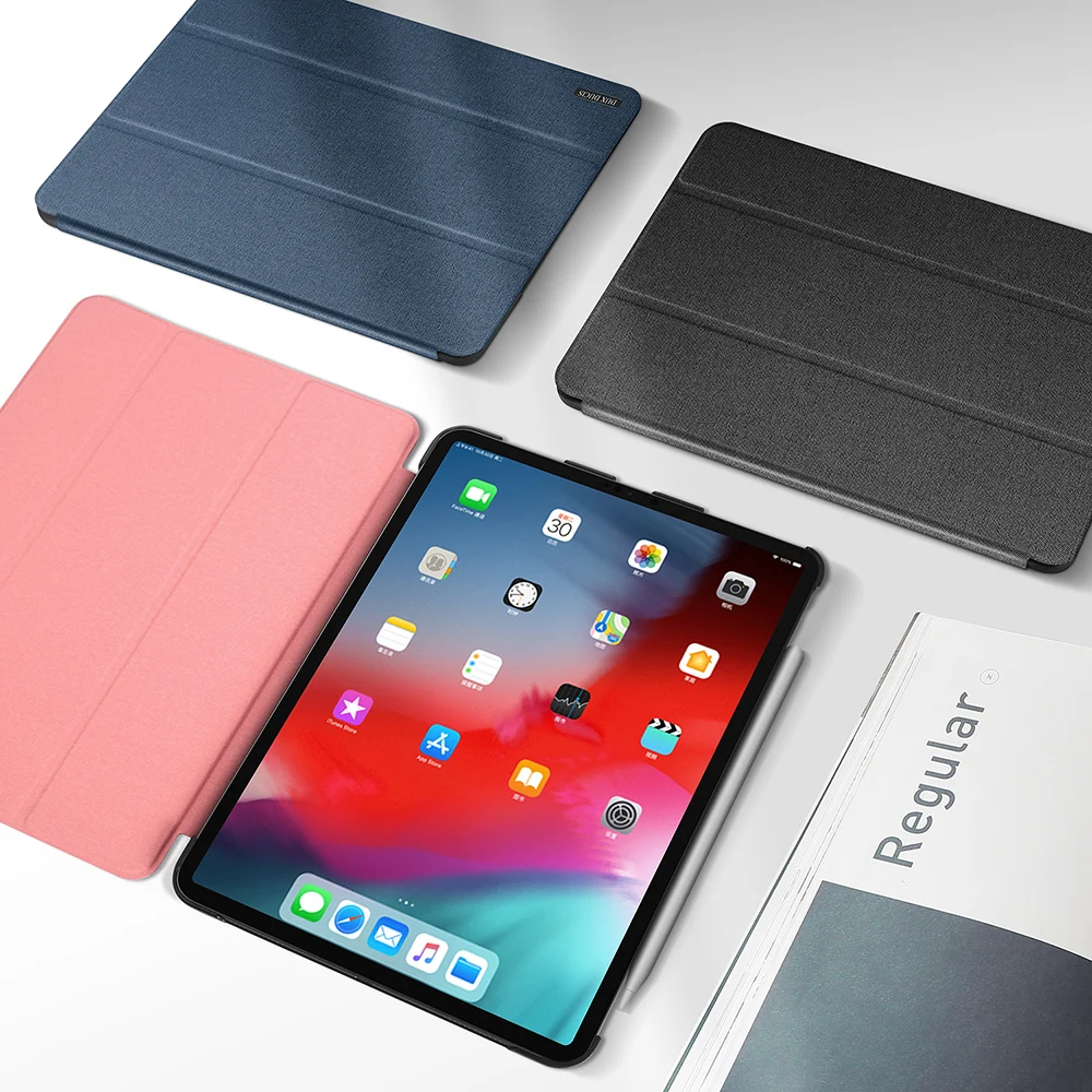Роскошный чехол книжка из искусственной кожи для iPad Pro 11 2018 магнитный подставка