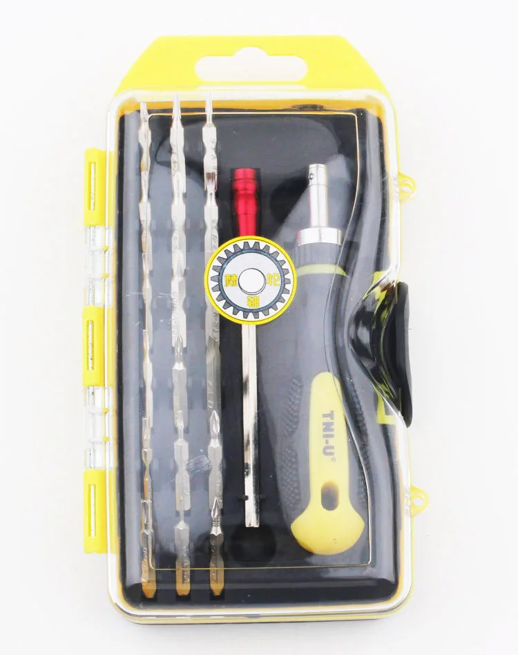 Deli excellent TU-8120 Screwdriver Set 20 in 1 ratchet screwdriver fast sets from the grant | Инструменты