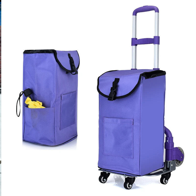 Ручная Тележка Складная портативная тележка автомобиля корзина небольшой