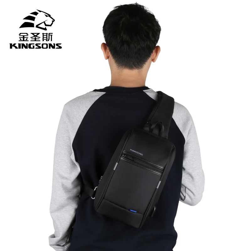2020 New Kingsons Brand Bag Crossbody For Tablet 10.1&quot Case Ipad 9.7&quot Chest Pack Bosom Office Worker Free Drop Shipping 3174 |