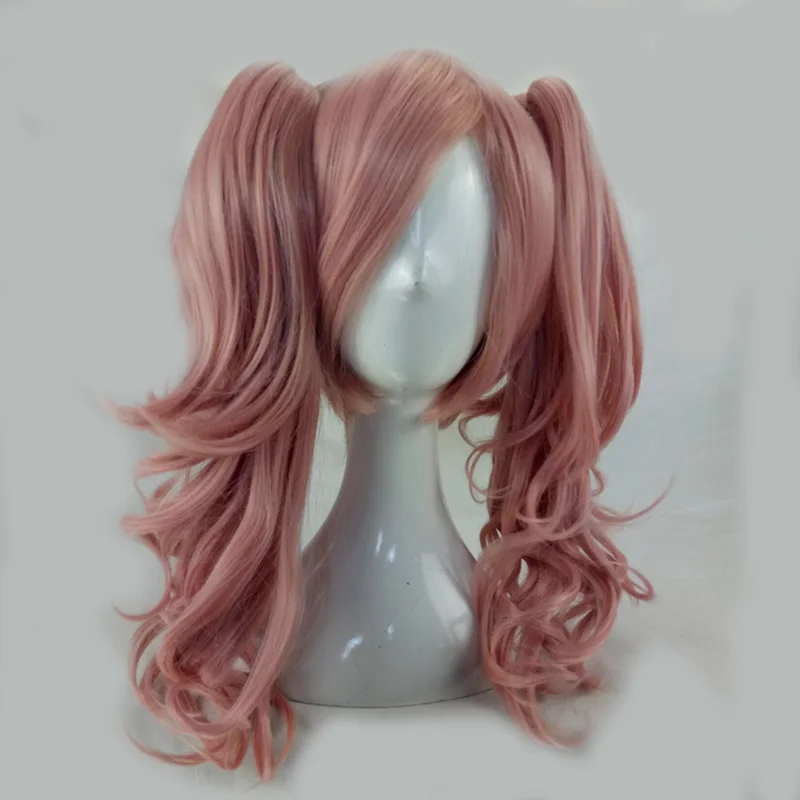 HAIRJOY синтетические волосы мятный зеленый серебряный серый розовый синий косплей парик костюм парики+ 2 длинные вьющиеся Съемный Хвост