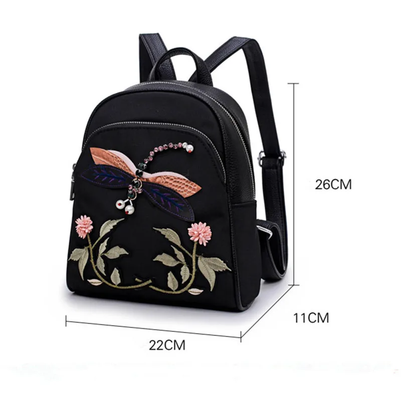 2017 Осень новый высококачественный Оксфордский рюкзак Этническая изящная