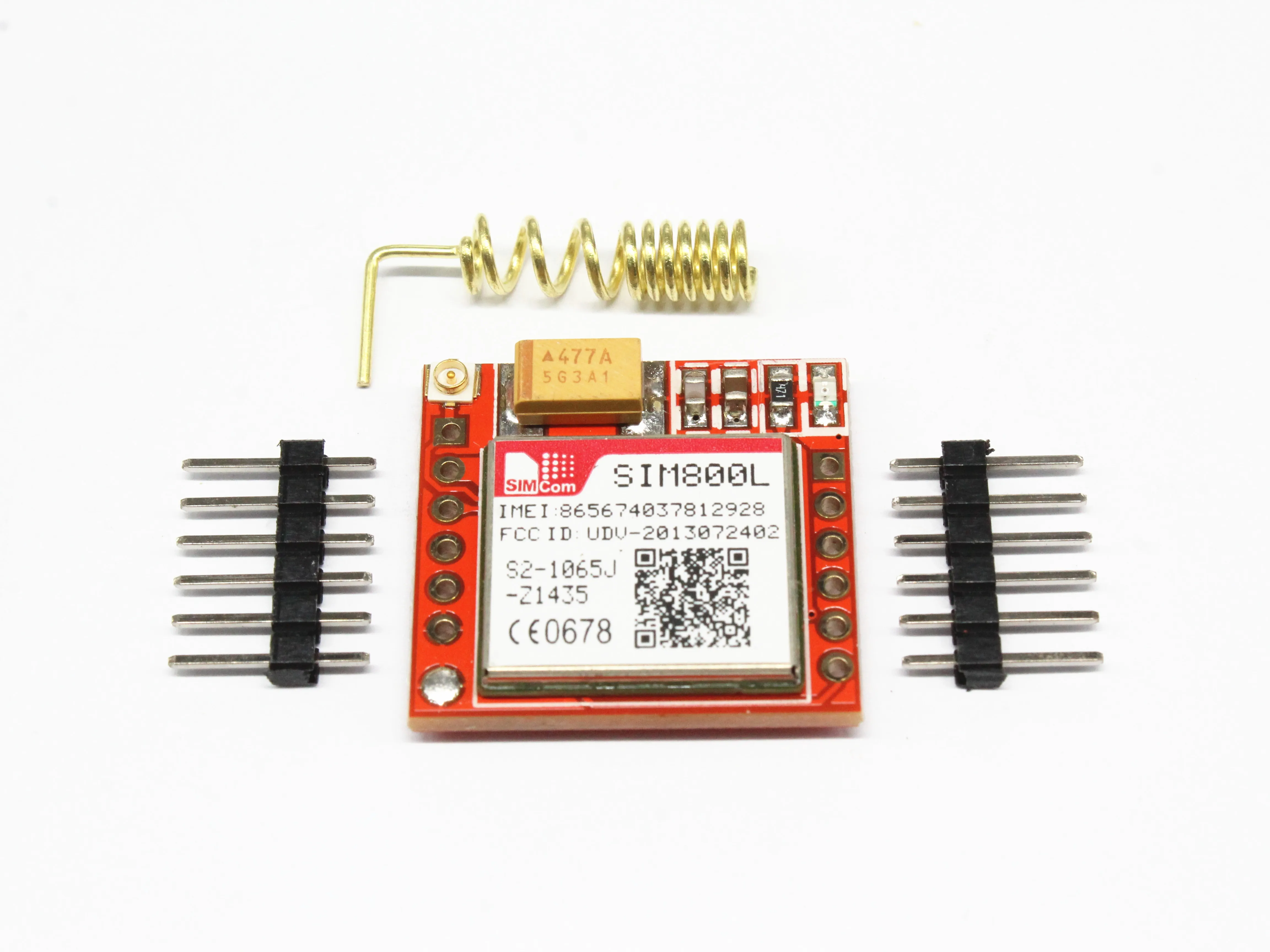 Миниатюрный SIM800L GPRS GSM модуль карта MicroSIM Core Беспроводная плата