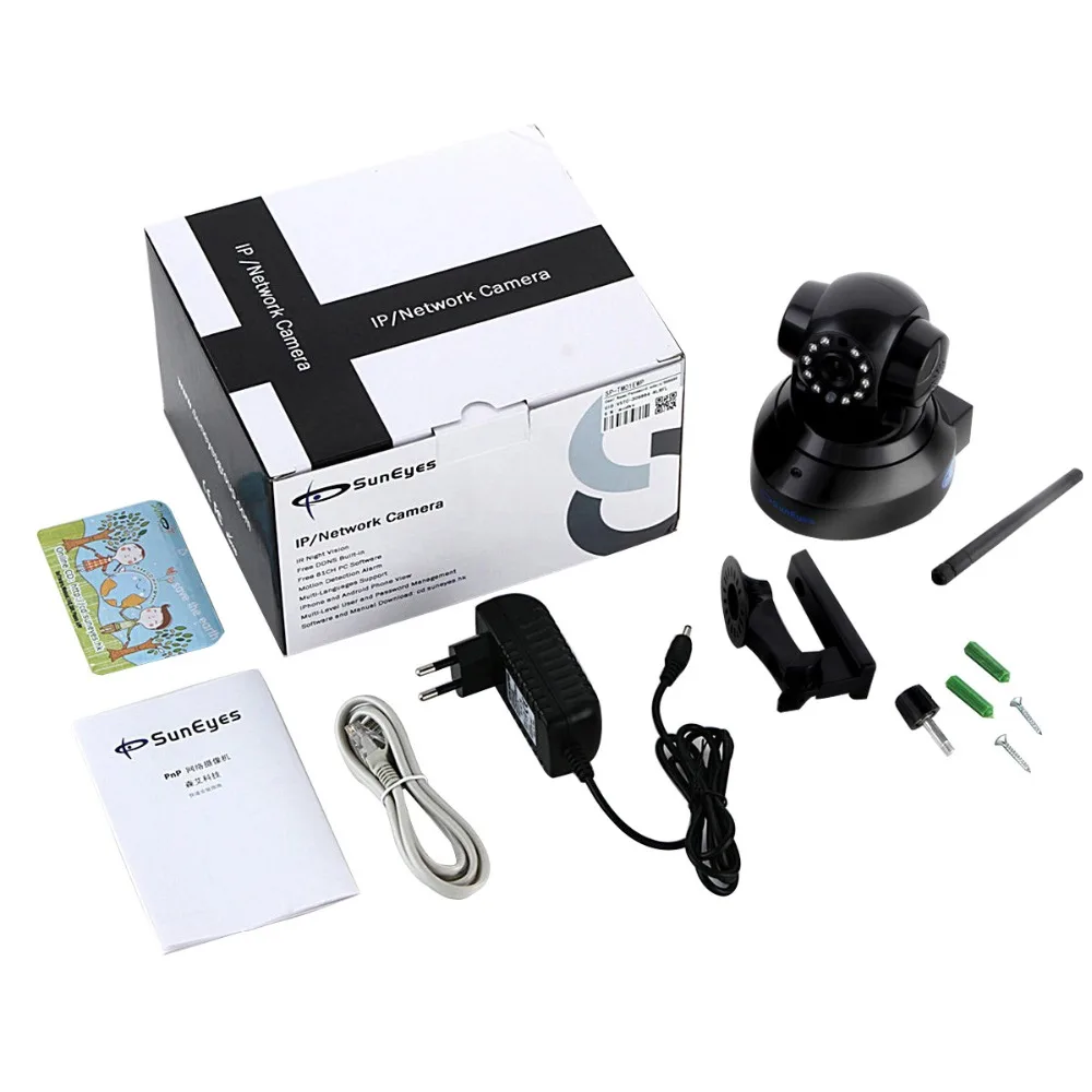 SunEyes sp tm01ewp 720 P/1080 P дополнительно P2P plug and play ip Камера Беспроводной H.264 ИК и spport max.128g