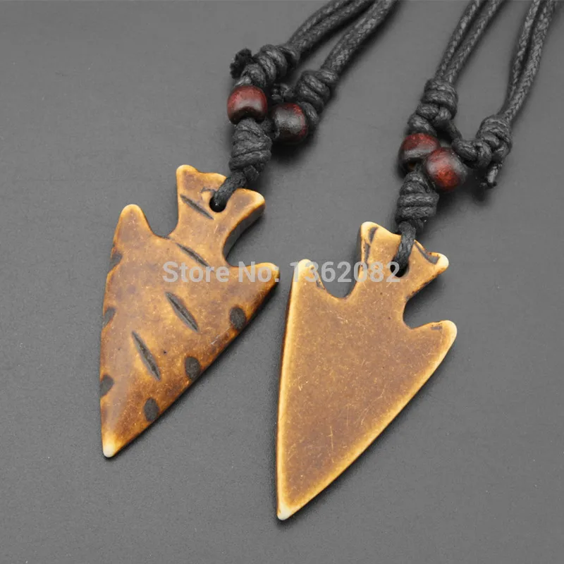 Крутая новозеландская маори племенное ожерелье с копьями искусственная стрела