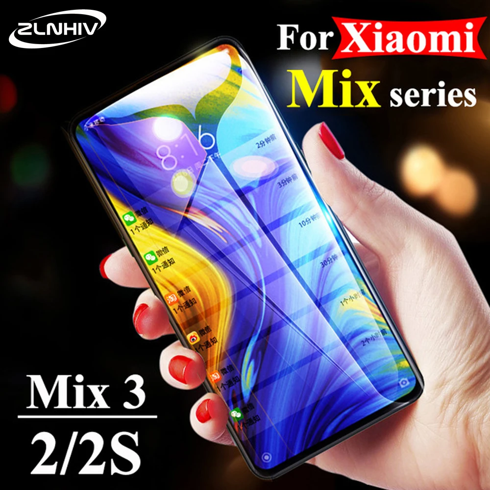 Zlnвич для xiaomi mi mix 3 Защита экрана телефона Защитное стекло a1 a2 lite 2 2s pocophone f1