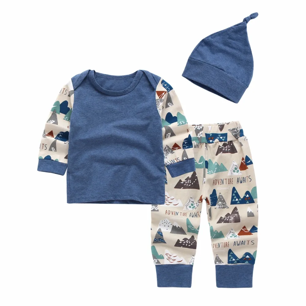 Одежда для малышей осень зима 2019 хлопковый Детский комбинезон с длинными