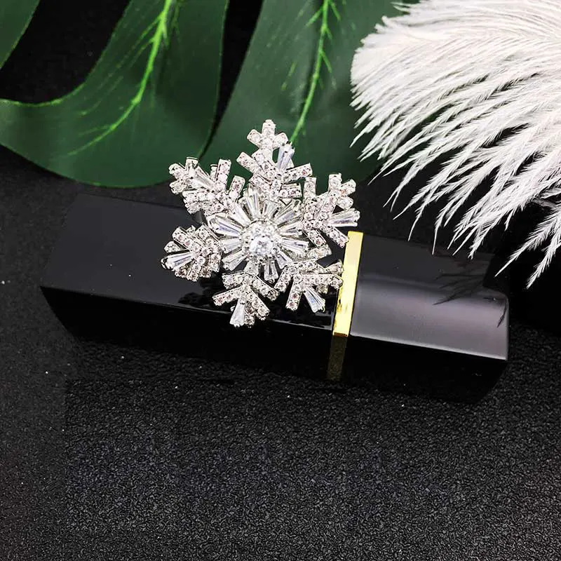 Модное вращающееся кольцо Rivca Edelweiss для пальцев кольца гироскоп из меди и фианита