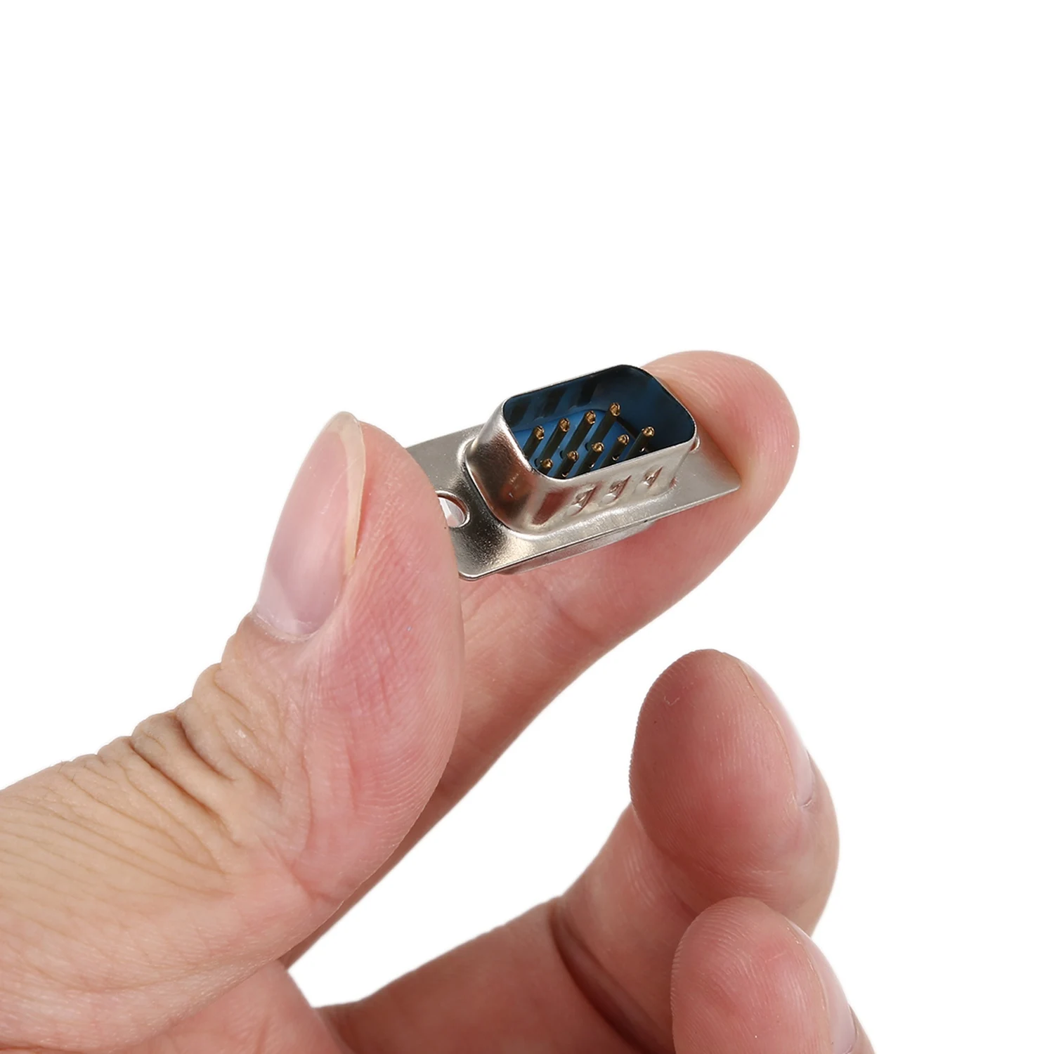 SHGO 15 штук DB9 db 9 RS232 мужской контактный разъем VGA Интерфейс Кабель