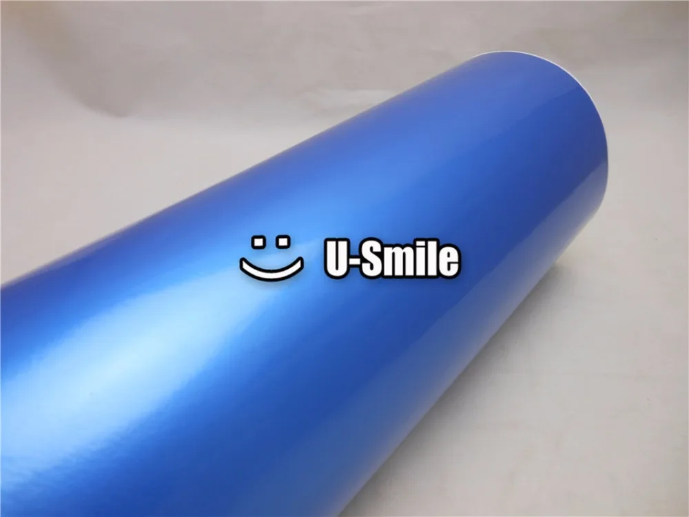 GLOSS PEARL BLUE GLOSSY Vinyl Wrap Decal Sheet Glossy Pearl Blue Self Adhesive Size:1.52x30m/Roll | Автомобили и мотоциклы