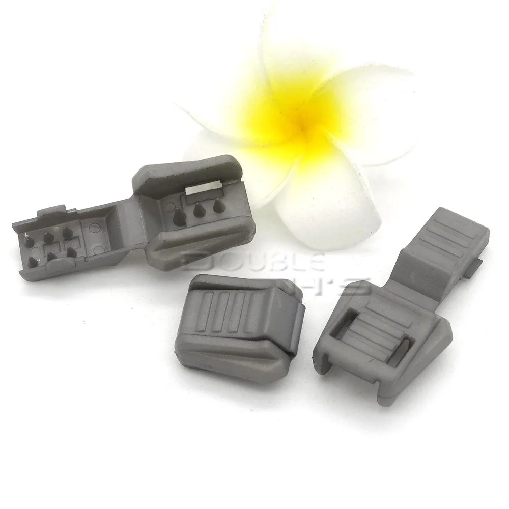 500 шт./лот застежка молния наконечники шнура для Паракорда и пластиковый замок 12