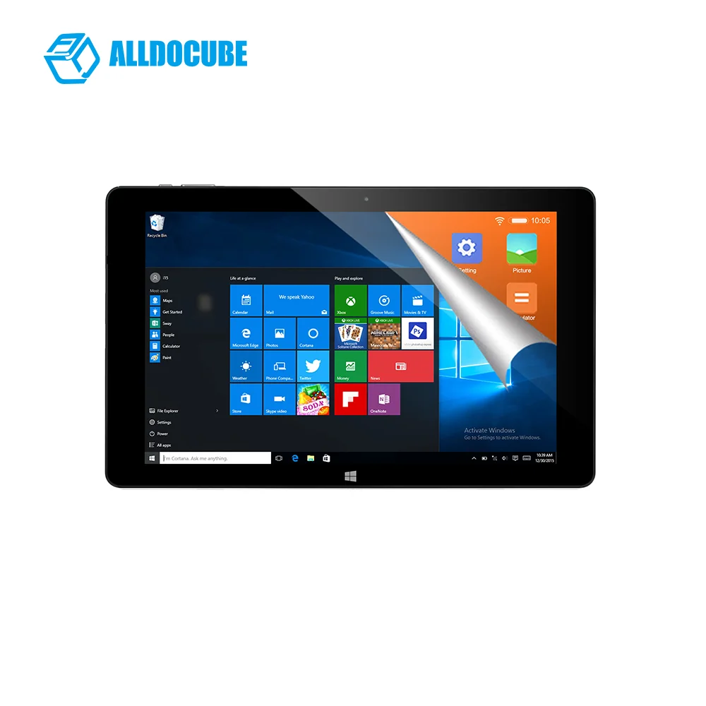 ALLDOCUBE iwork10 Pro планшет с 10 1-дюймовым дисплеем процессором Intel Atom ОЗУ 4 Гб ПЗУ 64 ГБ Windows