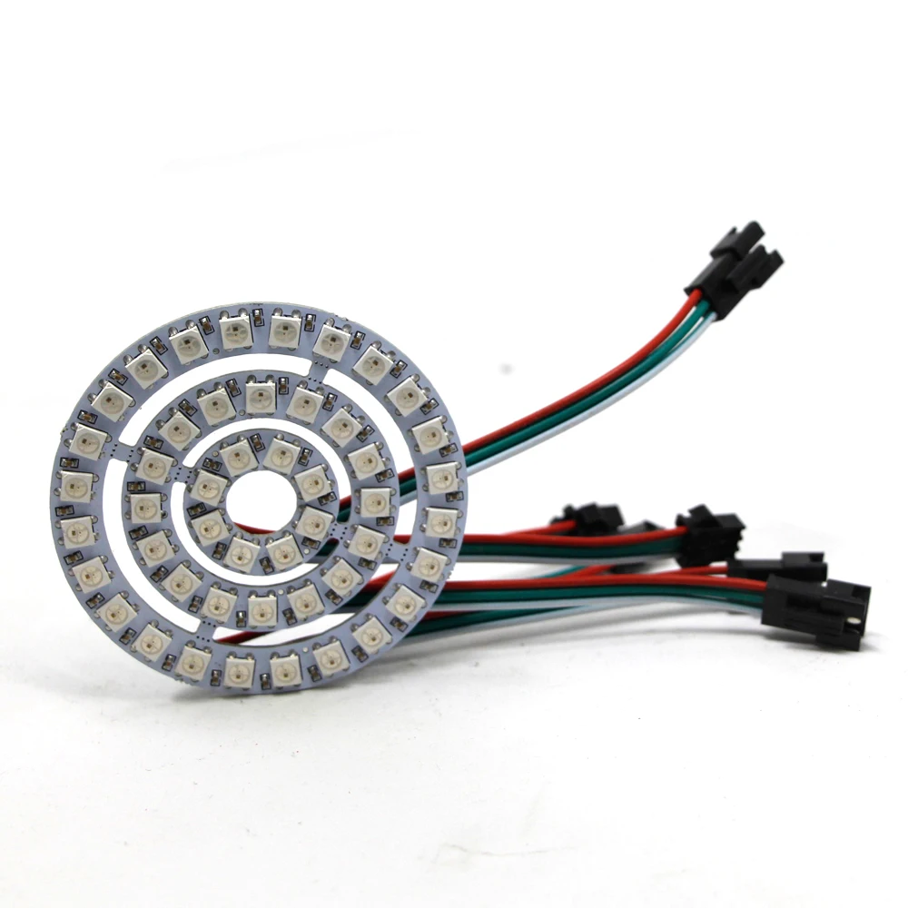 Адресуемые пиксели WS2812B Светодиодные кольцевые светодиоды WS2812 SK6812 5050 RGB WS2811 ic