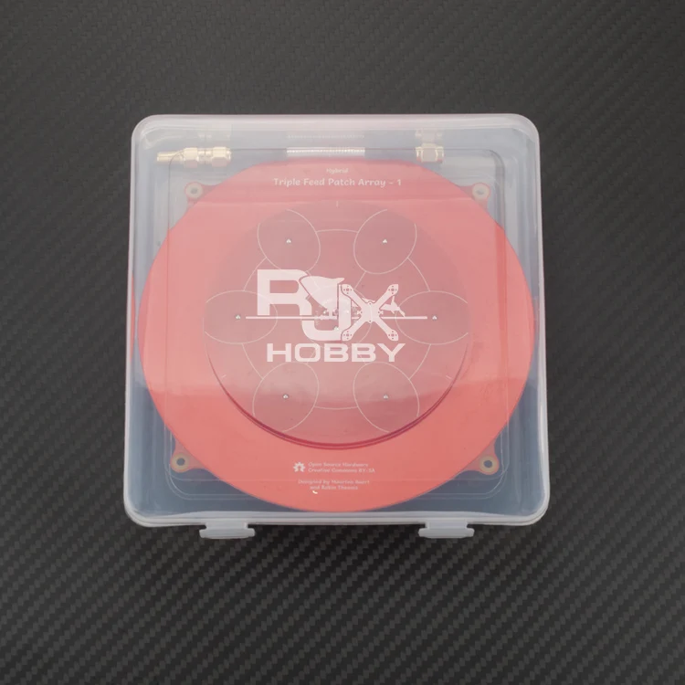 1 шт. RJX Hobby 5 8 ГГц 14 дБи тройная патч антенна с фиксированным крыльем 8G передача