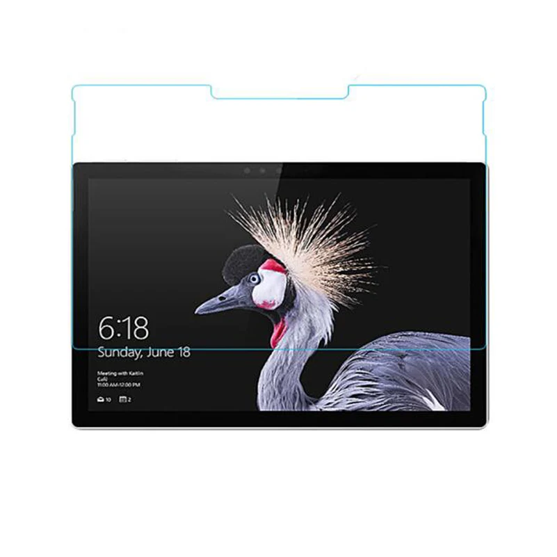 Высококачественная защитная пленка из закаленного стекла для microsoft Surface Pro 6 5 4 3 Book 2 13," 15" Tablet Защитная пленка